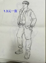 Generation sketch figures landscape architecture gouache still life head plaster geometry color sketch pure hand drawn sketch