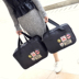 Túi du lịch mới nữ xách tay dễ thương túi duffel phù hiệu túi du lịch khoảng cách ngắn túi du lịch Túi xác ướp túi thể dục nam túi đeo du lịch nữ Túi du lịch