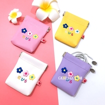 ins Hyuna wind headset storage bag Data cable bag Carrying bag Change keychain protection case Digital storage box