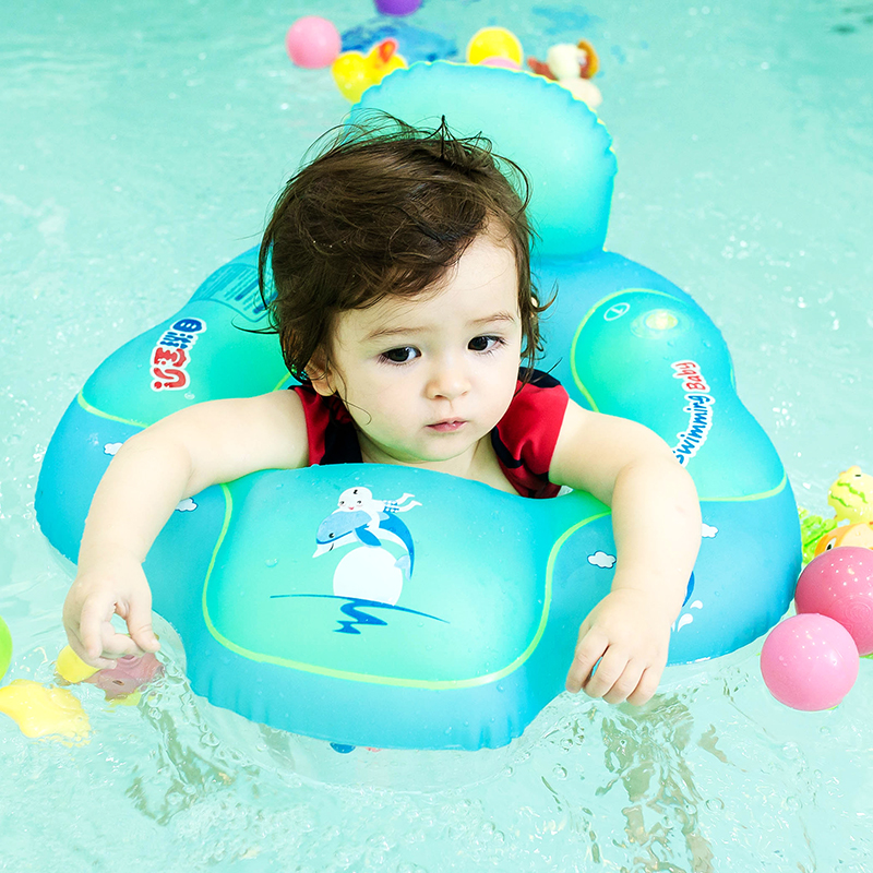 Self-swimming baby new baby swimming ring Children's seat ring lying seat ring armpit household 0-12 months 3-6 years old