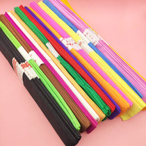  Crepe paper Color crepe paper roll crepe paper Handmade material paper Crepe paper folding flower paper Color paper