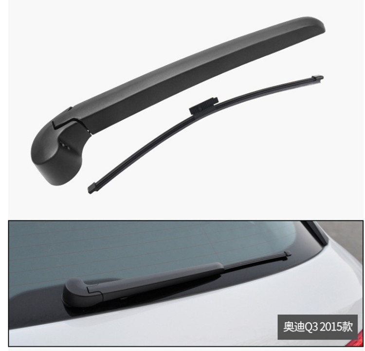 Lưỡi gạt nước phía sau Audi Q5 A1A3 a4 A6Q7 gạt nước phía sau Q3 lắp ráp cánh tay gạt nước nguyên bản - Gạt nước kiếng gat mua xe oto