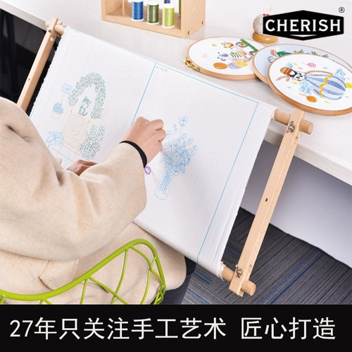 2023 Новая поперечная вышивка Hermore Деревянная вышивка вышива