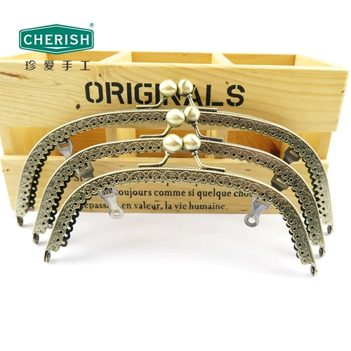 Лелеть дуги ручной работы бронзовой рисунок пористый проникающий золотой рот рот золотой рот золотые пакеты аксессуары