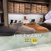 Ugg Snow Boot Женская обувь с низким уровнем чими сапоги Zhou Dongyu та же самая модель 1116109 и голые сапоги шерсть зимой