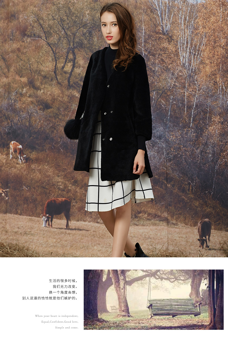 Manteau de fourrure femme LEAG   - Ref 3173435 Image 29