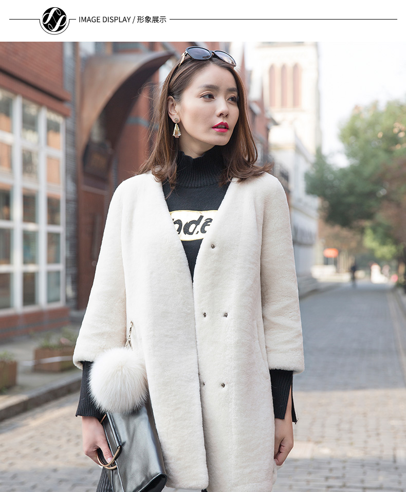 Manteau de fourrure femme LEAG   - Ref 3173435 Image 7