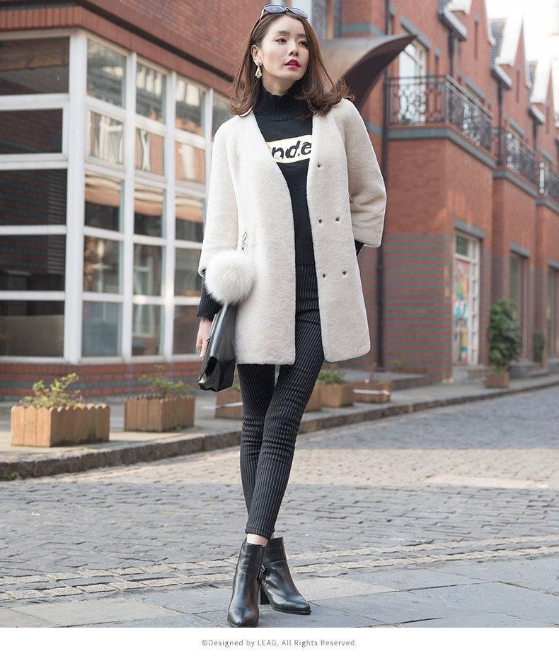 Manteau de fourrure femme LEAG   - Ref 3173435 Image 19