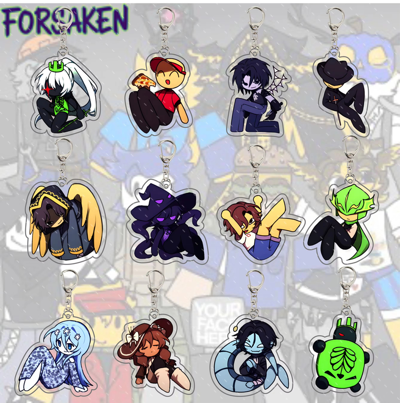 Guest1337 Abandoned Visitor Q Version Forsaken Merchandise Roblox Acrylic Keychain Pendant Guest1337 Abandoned Visitor Q Version Forsaken Merchandise Roblox Acrylic Keychain Pendant