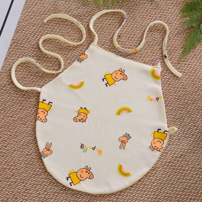 Baby Summer Thin pure cotton belly pocket Contact Connecting Large Chandelia Vocabulary