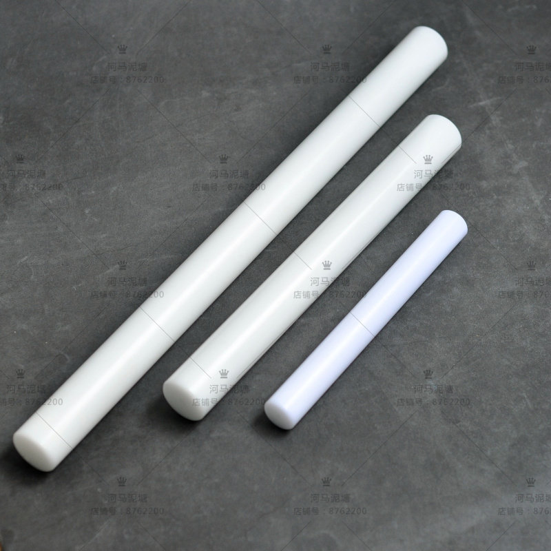 Round head square head non-stick rolling pin pvc anti-stick high-quality rolling pin fondant rolling pin 50 cm