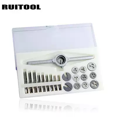 High-speed net mini screw tapping gear set 1-2 5mm miniature screw tapping and wrench combination tool 31 sets