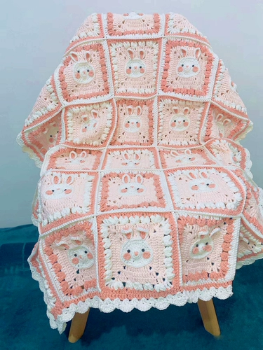 Милый кролик, одеяло, плетеный набор материалов, детская барсетка, «сделай сам»