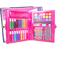 可水洗水彩笔套装幼儿园彩色笔98件