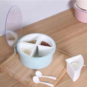 【多美居家】四格一体套装调料盒