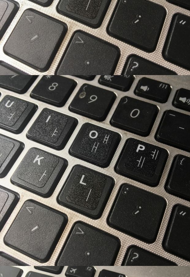 Bàn phím Hàn Quốc dán Hàn Quốc Lenovo ASUS Dell Acer máy tính xách tay Phim Hàn Quốc - Phụ kiện máy tính xách tay miếng dán laptop acer