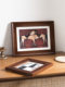 Vintage American-Style Black Walnut Color Picture Frame Empty Frame Wall-Mounted Picture Frame for Framing Oil Paintings in a Melard Style Children's Frame
