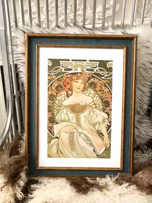 Big picture frame American retro frame frame photo frame wall 20 inch 16 inch 18 inch 4 open 8K A3 oil picture frame custom-made