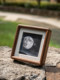 Black Walnut Solid Wood Mortise and Tenon Photo Frame Display Stand, Photo Printing into a Frame, DIY Framing, Children's Wall-Mounted Mini Frame