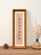 Chinese Calligraphy Rectangular Photo Frame Display Stand Calligraphy and Painting Frame Wall Hanging Living Room Photo Printing with Frame High-End Feel