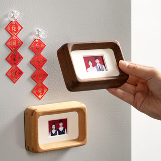 Fridge Magnet Photo Frame for Wedding Registration Photos, Display Stand for Polaroid Photos, Mini Frame for Id Photos