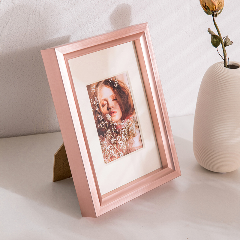 Nordic Style Photo Frames Made from Washed Paper, High-End Feel, 6 7 8inch Small Office Decorations, Picture Frames for Wall Hanging