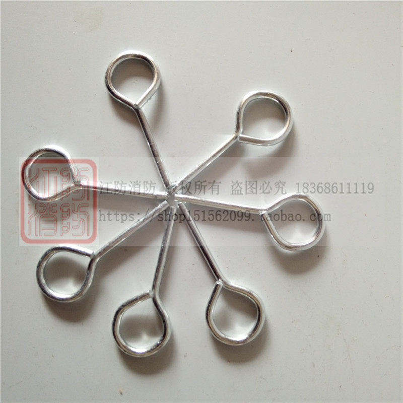 Fire Equipment Water-based Dry Powder Fire Extinguisher Accessories Head Bolt Iron Bolt valve Insurance pin 100