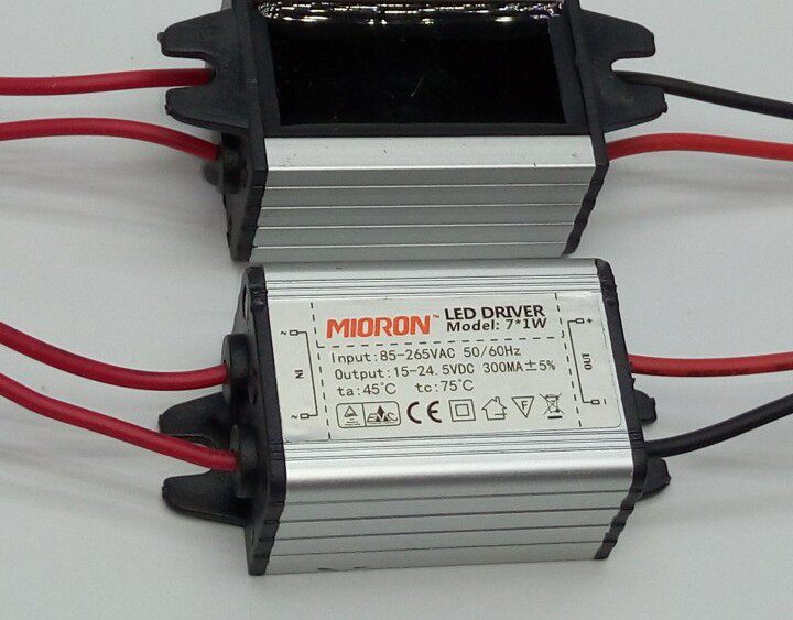 Promotion LED power supply 1-34-7 x1W waterproof drive led driver stabilizer