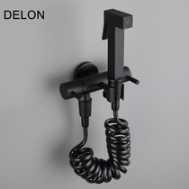 Toilet mate flusher Spray gun Body cleaner nozzle Single cold single hole female wash cleaner High pressure booster faucet