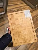 Double standing bamboo beech wood super large chopping board double cutting board bamboo rectangular easy to clean household chopping board