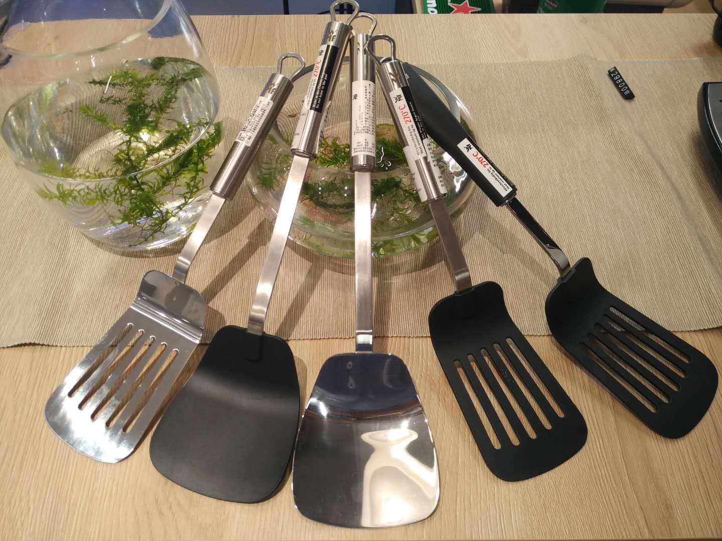 WMFWMF18-10 stainless steel resin nylon pan shovel resistant to high temperature and environmental protection without a pan anti-scraping and protective pan shovel