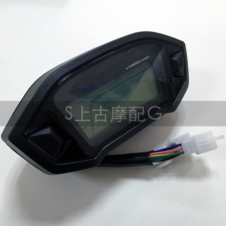 Little khỉ xe máy M3 xe điện LCD dụng cụ LCD 60V72V búp bê lớn đồng hồ đo dầu dầu bảng mã phụ kiện - Power Meter đồng hồ tua máy