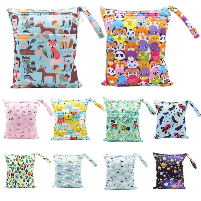 Baby Stroller Hanging Bag, Baby Stroller Hanging Bag, Diaper Bag, Outing Storage Bag, Clothes and Diaper Portable Storage Bag