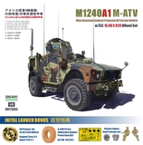 Модель литья T-модель 72A05 M1240A1 M-ATV Anti-alty Anti-Ambusia 1/72