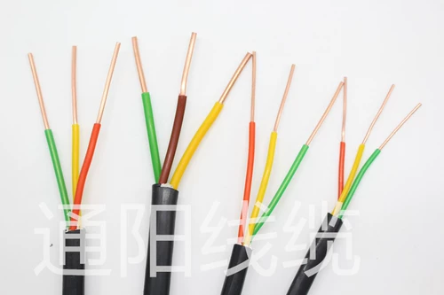 Кабель YJV 2 3 4 5 Core 1,5 2,5 4 6 квадратная страна Стандартная анти -нагрузочная медная кабельная проволока