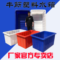 Thickened beef tendon plastic food grade water tank farming box fish and turtle tank storage tank aquaculture box rectangular