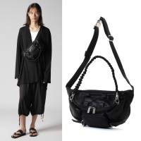Japanese purchasing agent yohjiyamamoto homme 26SS leather buckle shoulder crossbody bag