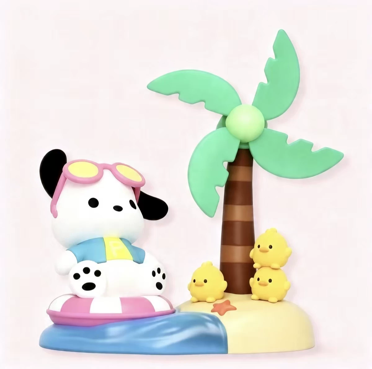 Мягкая игрушка (KFC x Sanrio) Pudding Dog и друзья, коллекционные фигурки 10,8×7,25×4 см, 6 вариантов