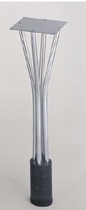 Table legs: stainless steel four-pronged table legs
