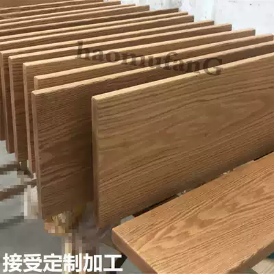 Red oak White oak Dining desk panel Bar surface Bay window partition Step wood square wood Solid wood log board