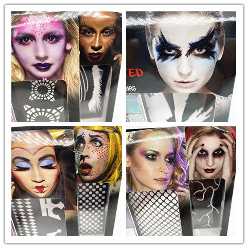 Halloween American W Bright Shiny Makeup Cream Facial Color Painted Palette Oil Color to Blame Makeup 5H4