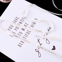 Тонкая нить - белый один метр