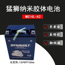 Jialing JH600 motorcycle special colloid maintenance-free battery battery YB14L-BS 12V14AH