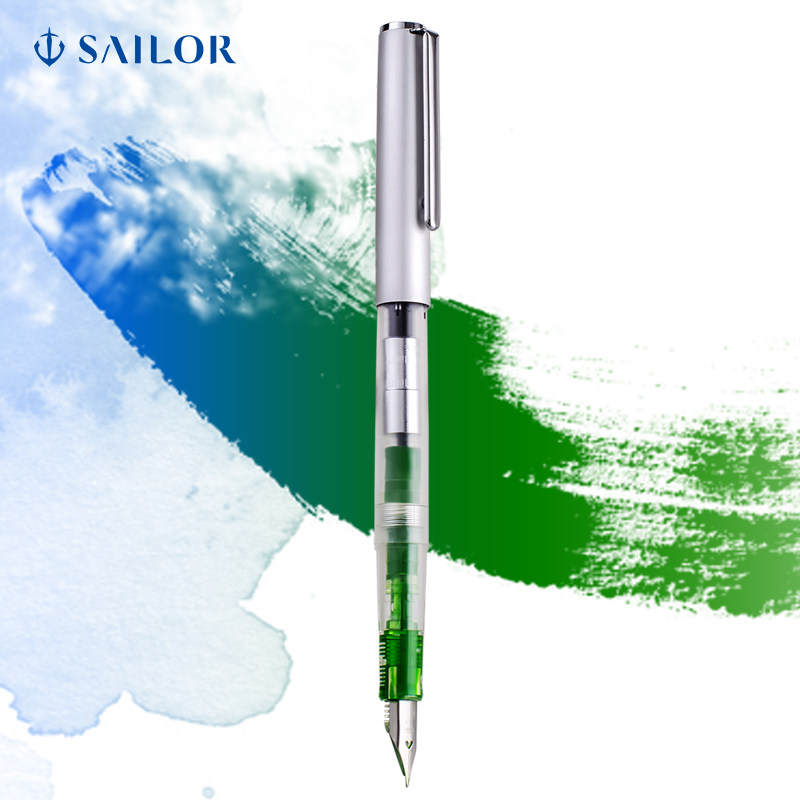 (Made in Japan) SAILOR writing 0119 High Ace neo Clear love small peach heart ink pen