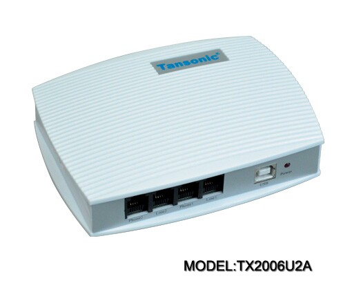 Tansonic TX2006U2A 2CH Recording Box Thansonic U2A Recording Box Dual-channel telephone recording box
