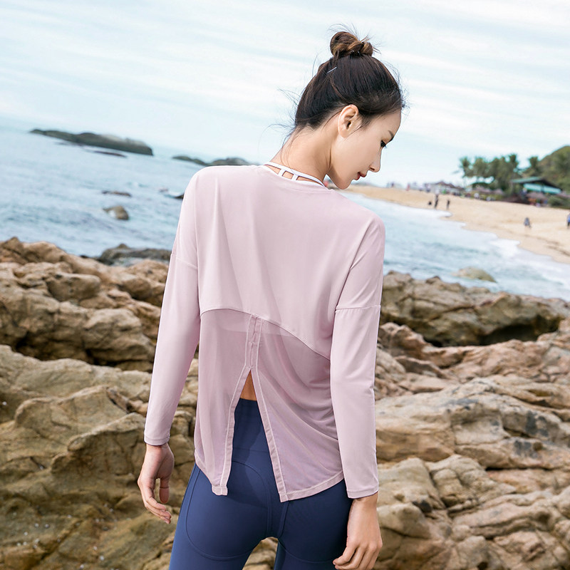 Lady Loose Clothing Sports Yoga Training Clothing Spring Summer Sports Loose Clothing Fitness Room Outdoor Morning Running Sports Equipment