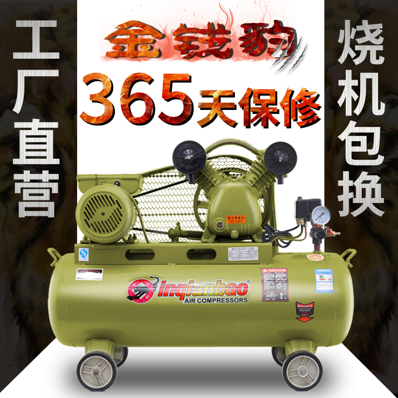 Leopard Air Compressor Large 380V Industrial High-Pressure Air Pump 220V Small Auto Repair Spray Paint Air Compressor