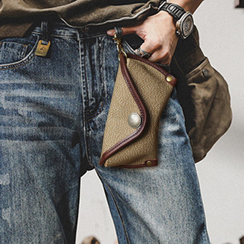 Pepper Salt Eyeglass Case Handmade Anti-Pressure Stitched Genuine Leather Myopia Reading Glasses Sunglasses Storage Bag Box Pepper Salt Eyeglass Case Handmade Anti-Pressure Stitched Genuine Leather Myopia Reading Glasses Sunglasses Storage Bag Box
