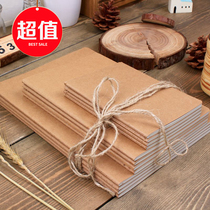 Cycad time notebook stationery cowhide book wholesale retro simple student large car line soft copy notepad