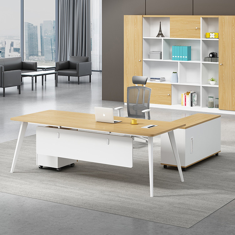 Office furniture company treasurer desk single desk chair combination simple modern custom table
